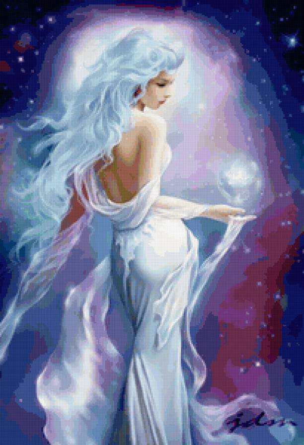 девушка - , фэнтези, девушка, со спины - предпросмотр