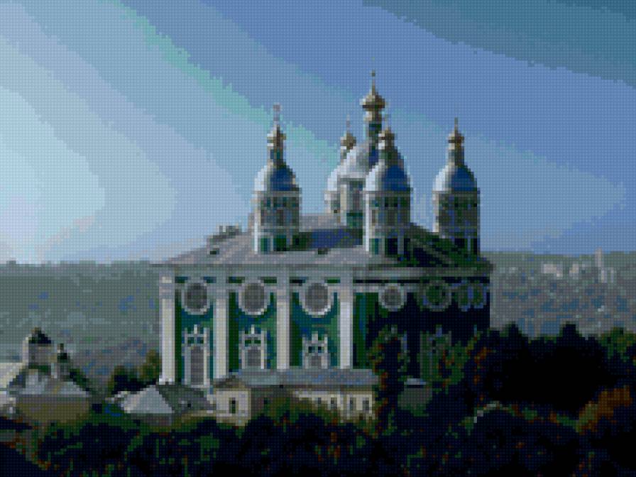 собор - город, пейзаж, природа - предпросмотр