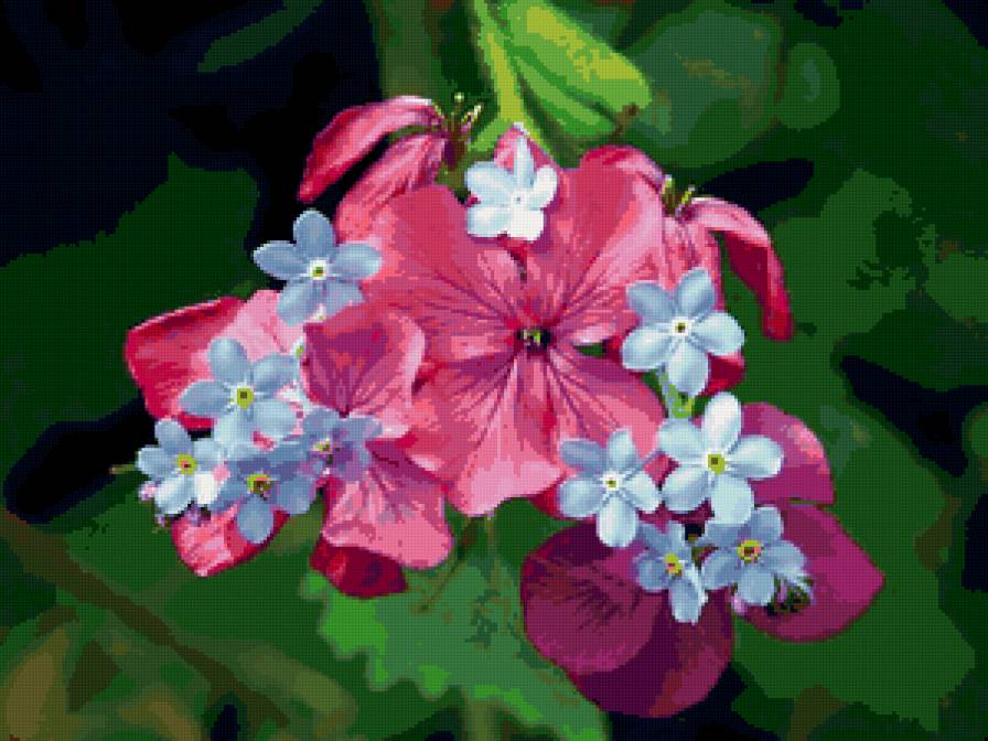 №67579 - цветы, картина, подушка - предпросмотр