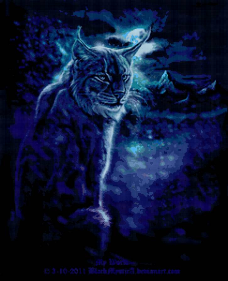 №67703 - животные, кошки, картина - предпросмотр