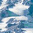 Предпросмотр схемы вышивки «горы» (№68030)