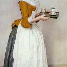 Схема вышивки «Шоколадница»