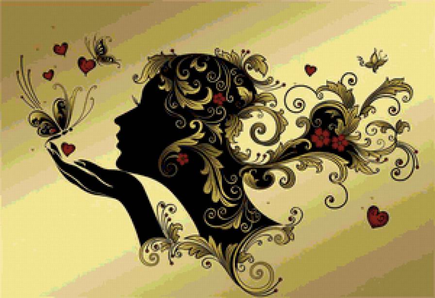 Фантазии Barnali Bagchi. - женский образ - предпросмотр