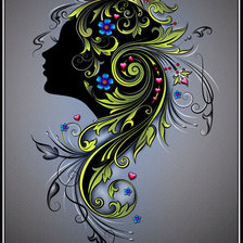 Схема вышивки «Фантазии Barnali Bagchi.»