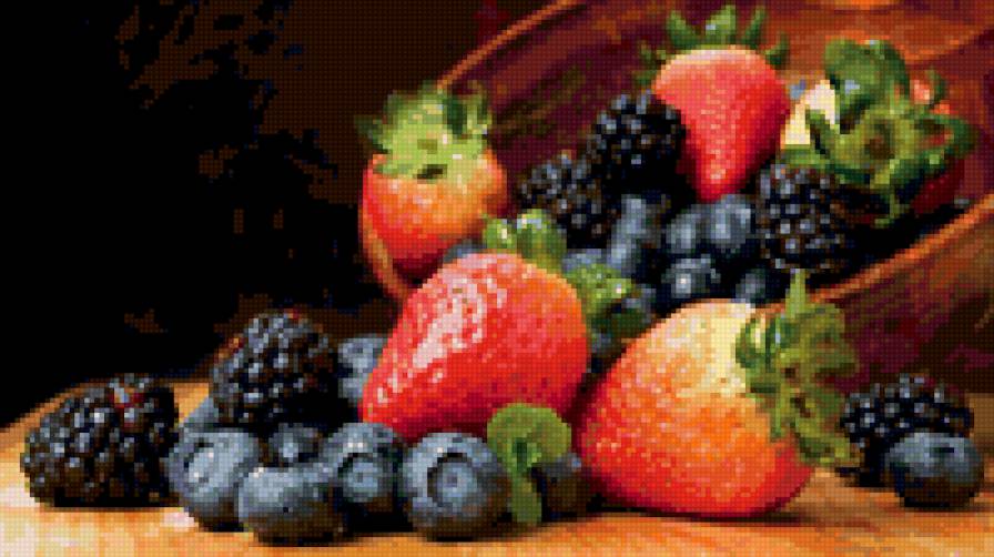 ягодки - ягоды, натюрморт - предпросмотр