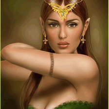 Схема вышивки «девушка»