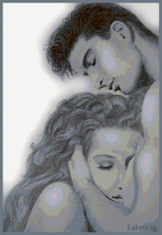 №69155 - он и она, рисунок, любовь, пара - предпросмотр