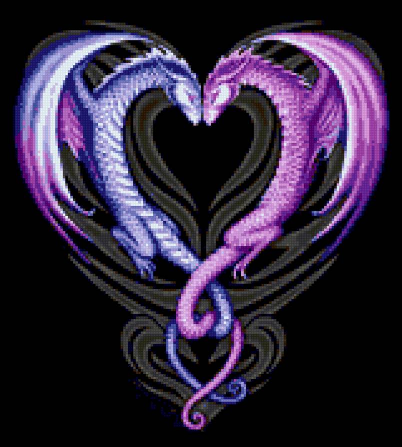 Картина на черном - предпросмотр