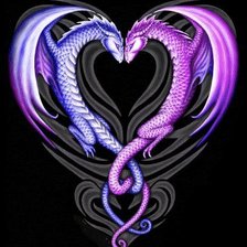 Схема вышивки «Картина на черном»