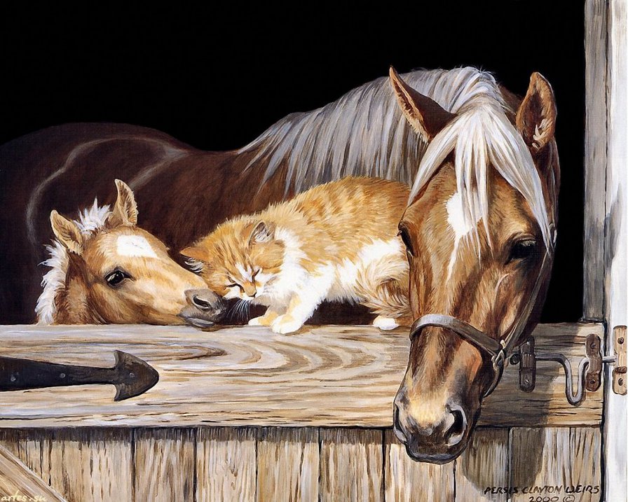 в стойле - оригинал