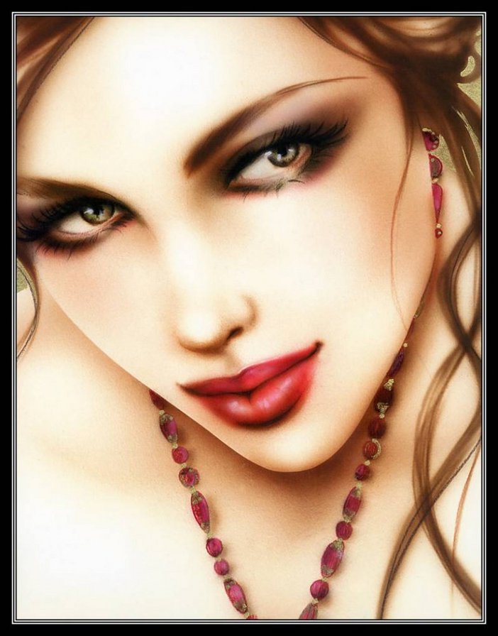 дева с бусами - оригинал