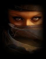 Схема вышивки «восточная красавица»