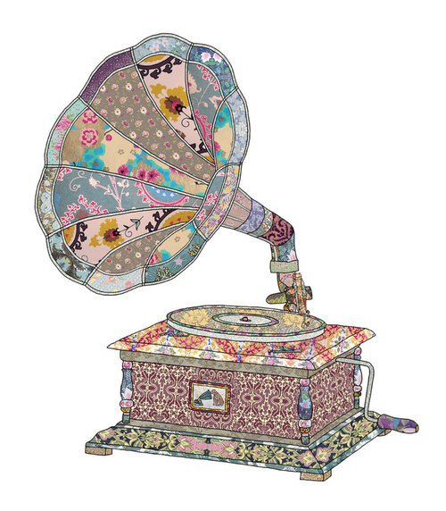 Граммофон - граммофон, музыкальный инструмент - оригинал