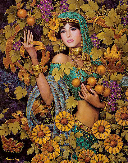 девушка - образ, девушки, портрет, женщина, картина - оригинал