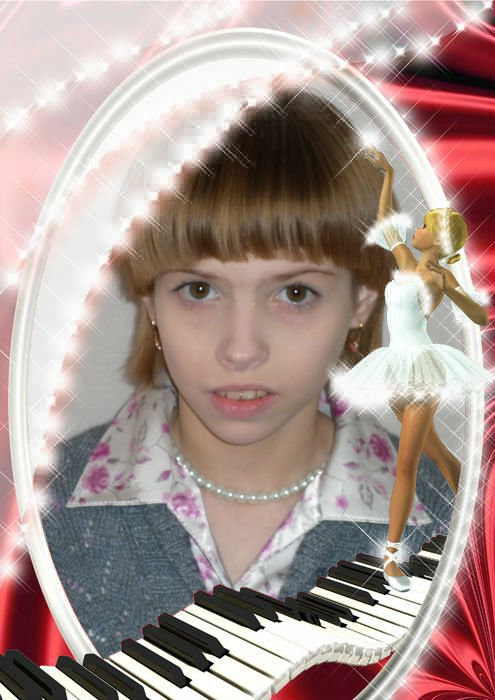 портрет - девочка, фото - оригинал