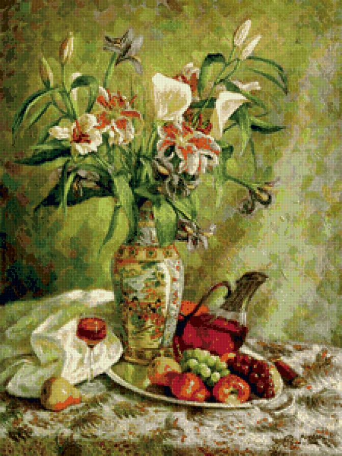 цветы - букет, цветы, природа, натюрморт - предпросмотр