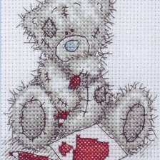 Схема вышивки «teddy»
