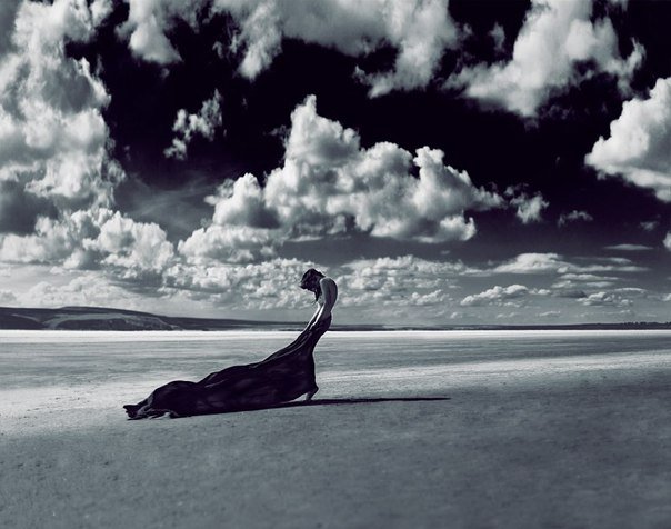 Девушка - девушка, красиво, жизнь, музыка, природа, туман - оригинал