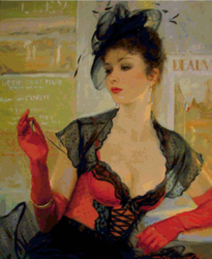 №71558 - портрет, женщина - предпросмотр