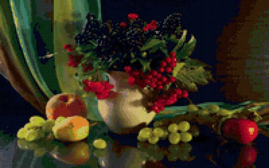 натюрморт - натюрморт, ягоды - предпросмотр