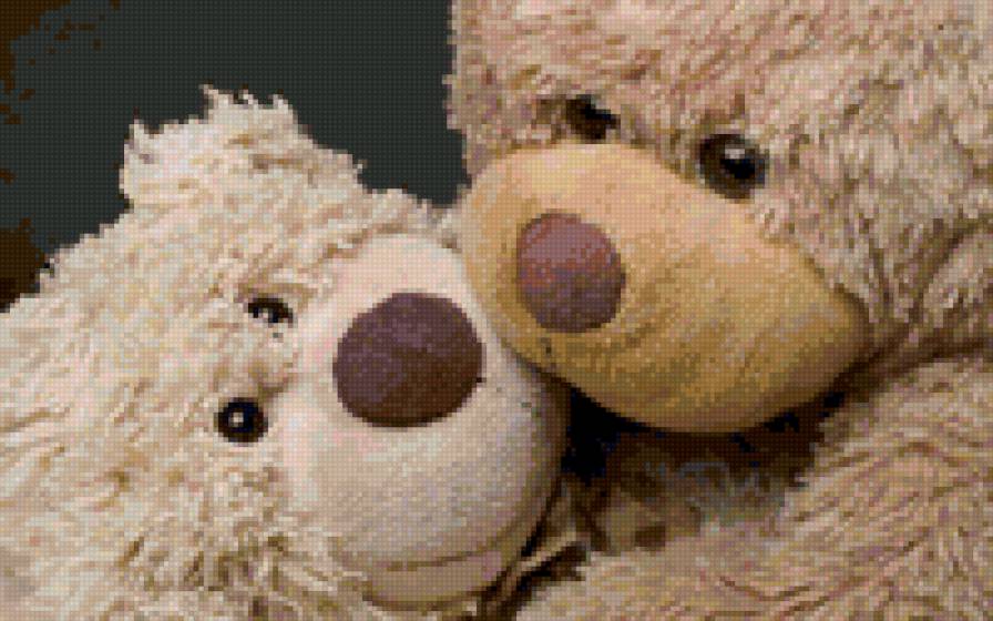 мишки - игрушки, животные - предпросмотр