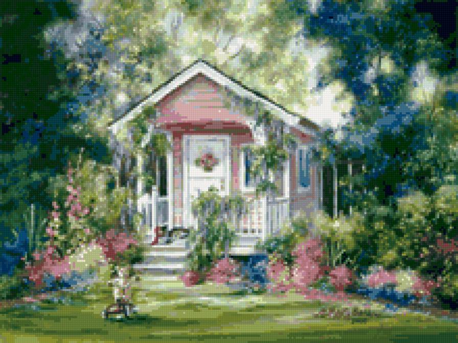 Домик - отдых, марти белл, домик, природа - предпросмотр