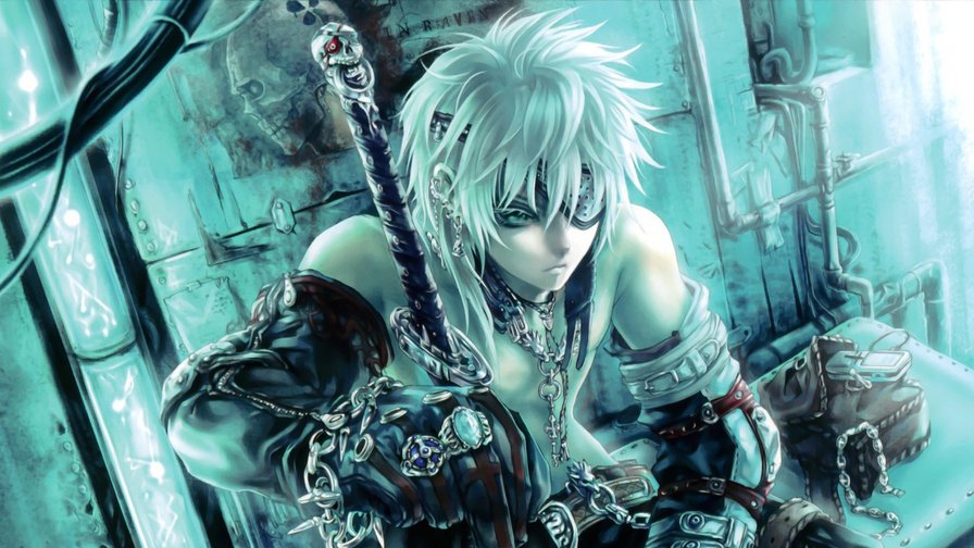 ))) - аниме, воин - оригинал