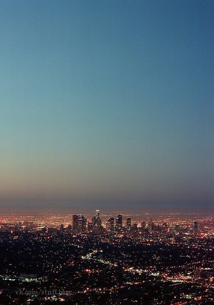 Городской пейзаж - мегаполис, красиво, город, стиль, небо - оригинал