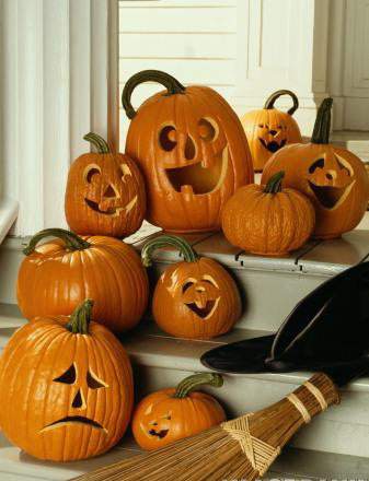 тыквы на пороге - оригинал