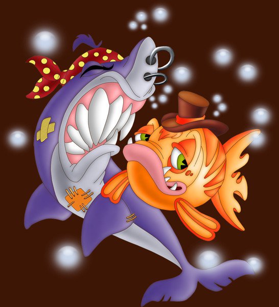 Рыбы - знаки зодиака - оригинал