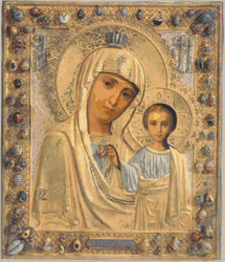 казанская божья матерь - иконы - предпросмотр
