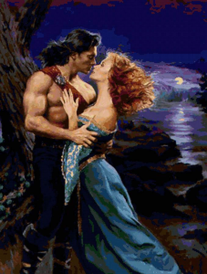 двое - влюбленные, романтика, страсть, роман, любовь - предпросмотр