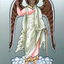 Оригинал схемы вышивки «ангел хранитель» (№73396)