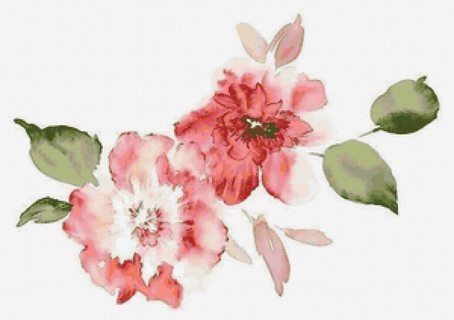 №73717 - цветы, картина, красное - предпросмотр