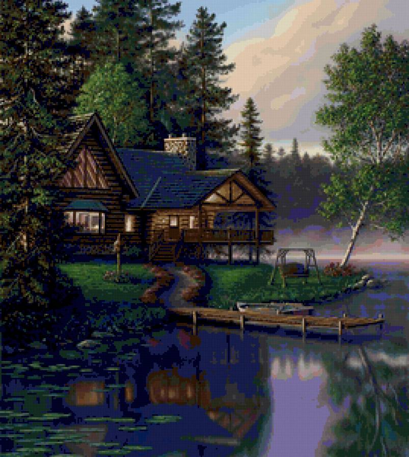 Kim Norlien - природа, дом, цветы, пейзаж - предпросмотр