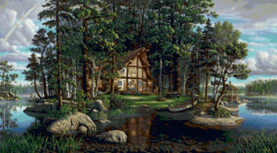 Kim Norlien - цветы, природа, пейзаж, дом - предпросмотр