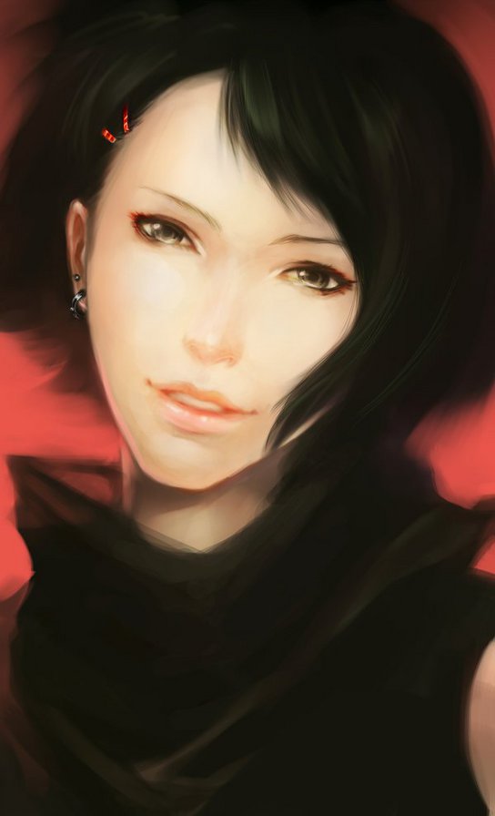 №73843 - портрет, картина, девушка - оригинал