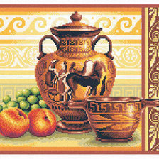 Схема вышивки «греч вазы»