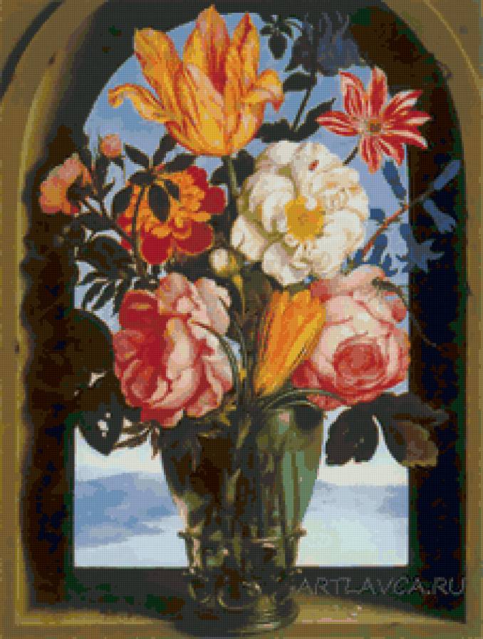 цветы - букет, цветы, природа, натюрморт - предпросмотр