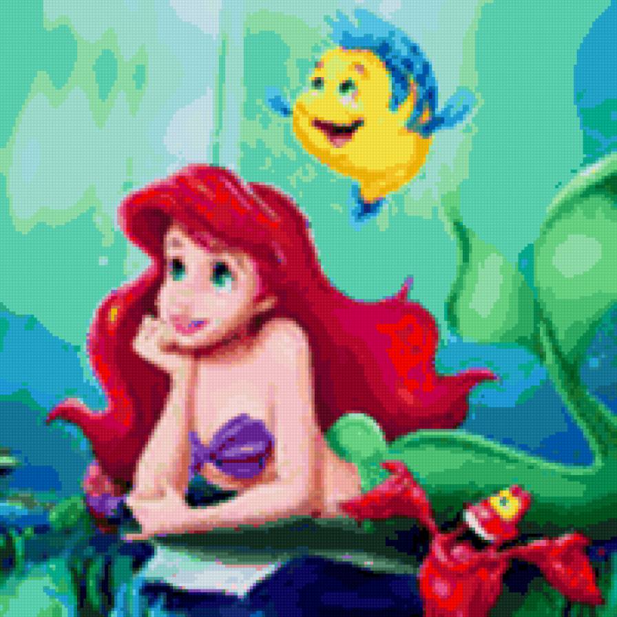 русалочка - детская - предпросмотр