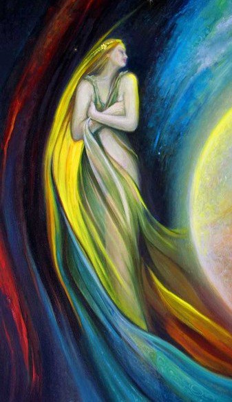 Красота женщины - живопись, нежность, фантазия, девушка, картина, красота женщины - оригинал