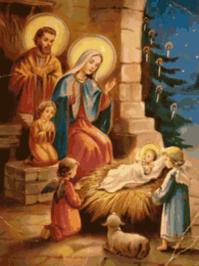 Рождество - рождество, иконы - предпросмотр