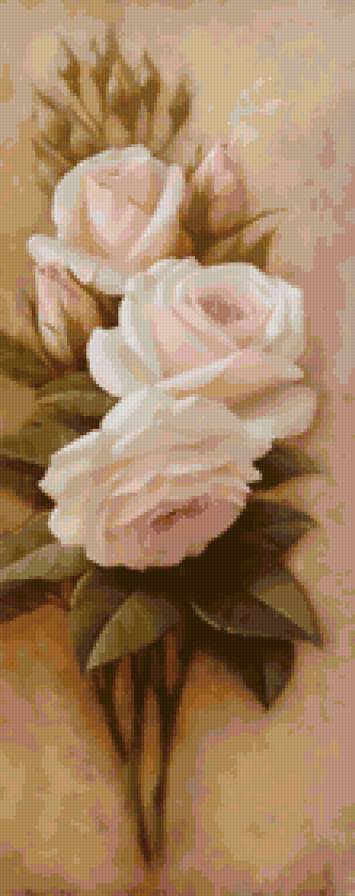 панно розы - розы, картина, цветы - предпросмотр