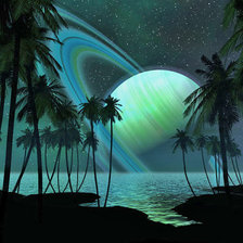 Схема вышивки «ночь»