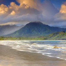 Схема вышивки «море»