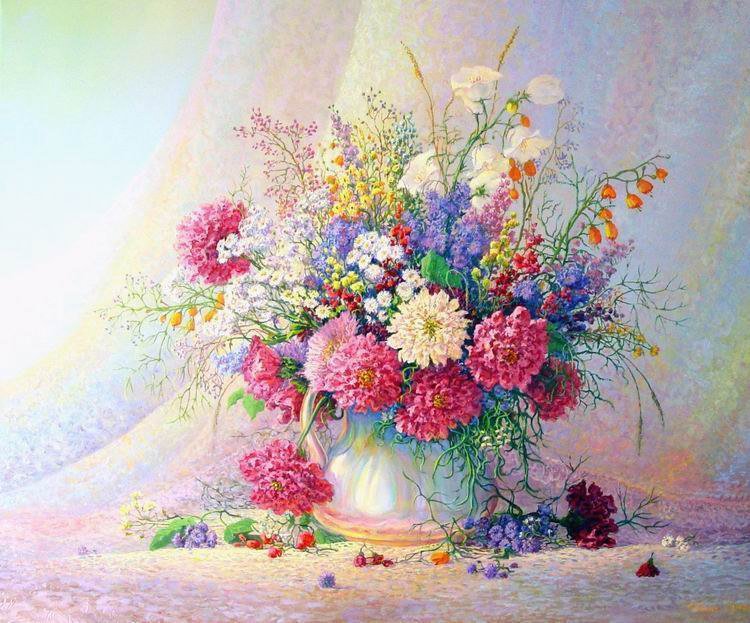 Букет - натюрморт, природа, цветы - оригинал