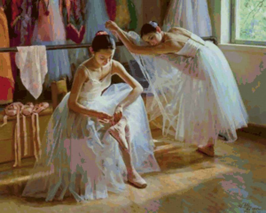 Балерины - балет, танец, балерина, искусство - предпросмотр