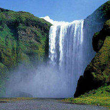 Схема вышивки «водопад снова»