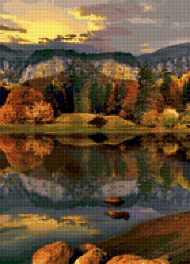 осень в горах - предпросмотр