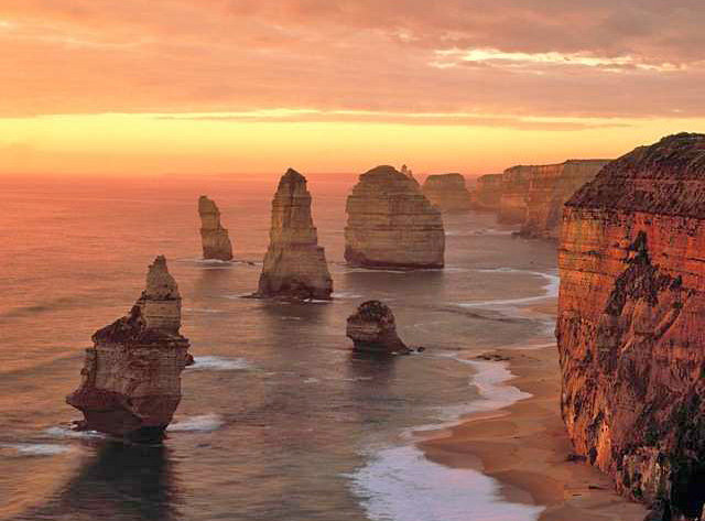 закат на море - оригинал